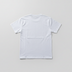 T-shirt blanc SAPR, vue de dos