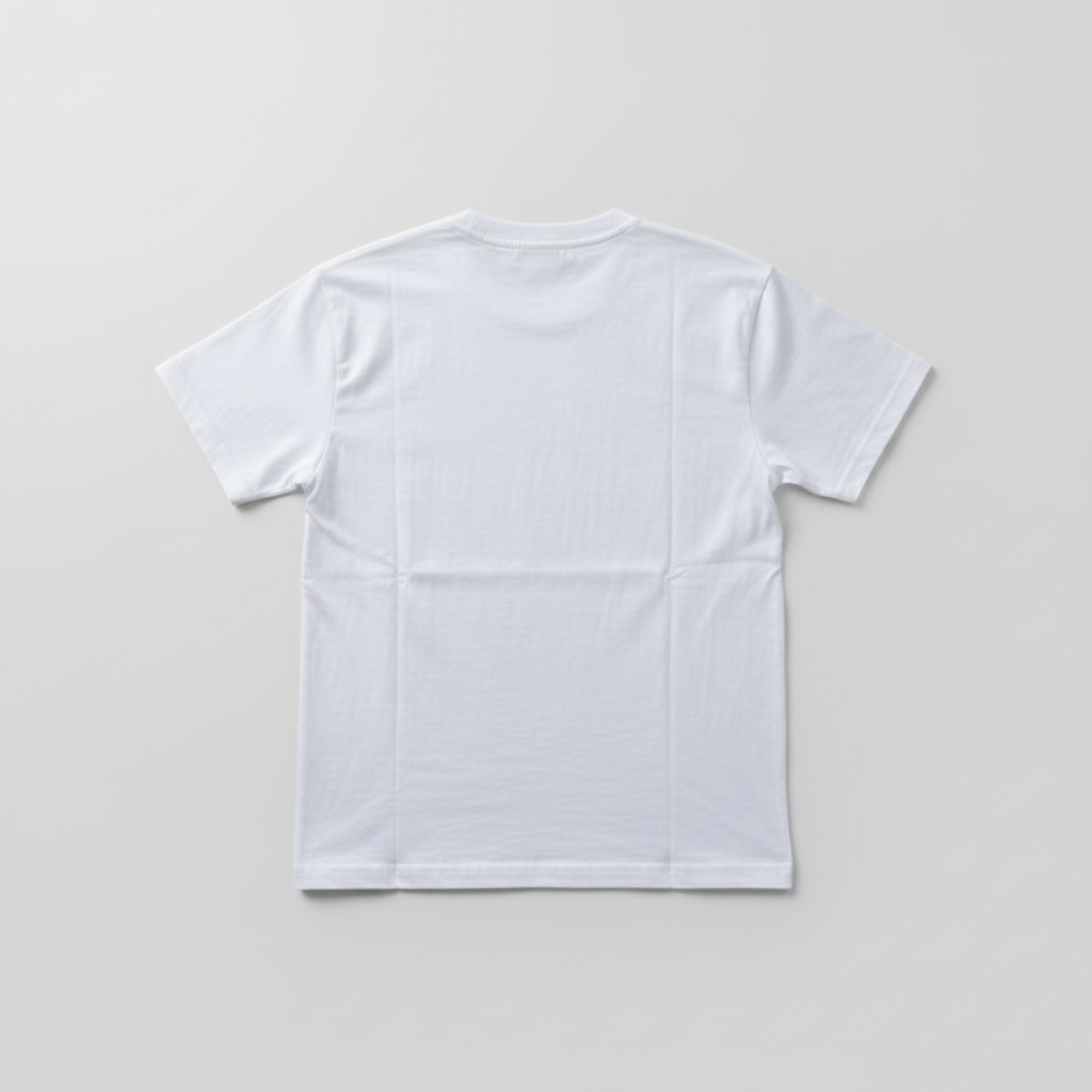 T-shirt blanc SAPR, vue de dos