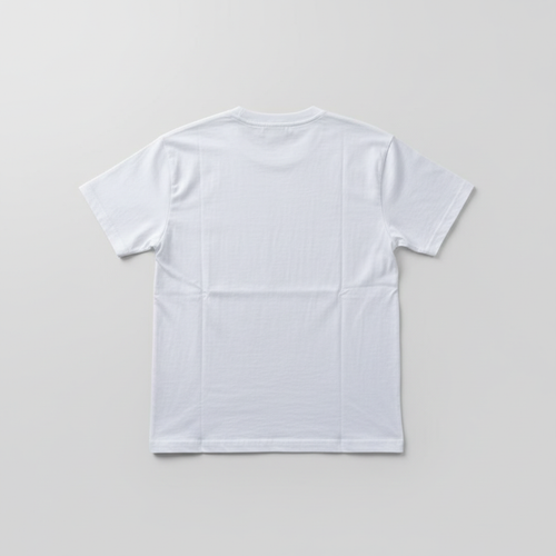 T-shirt blanc SAPR, vue de dos