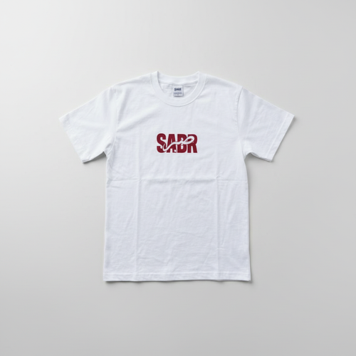 T-shirt SAPR rouge, vue de face