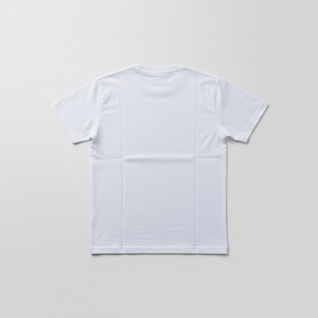 Vue de dos corrigée du t-shirt SAPR vert